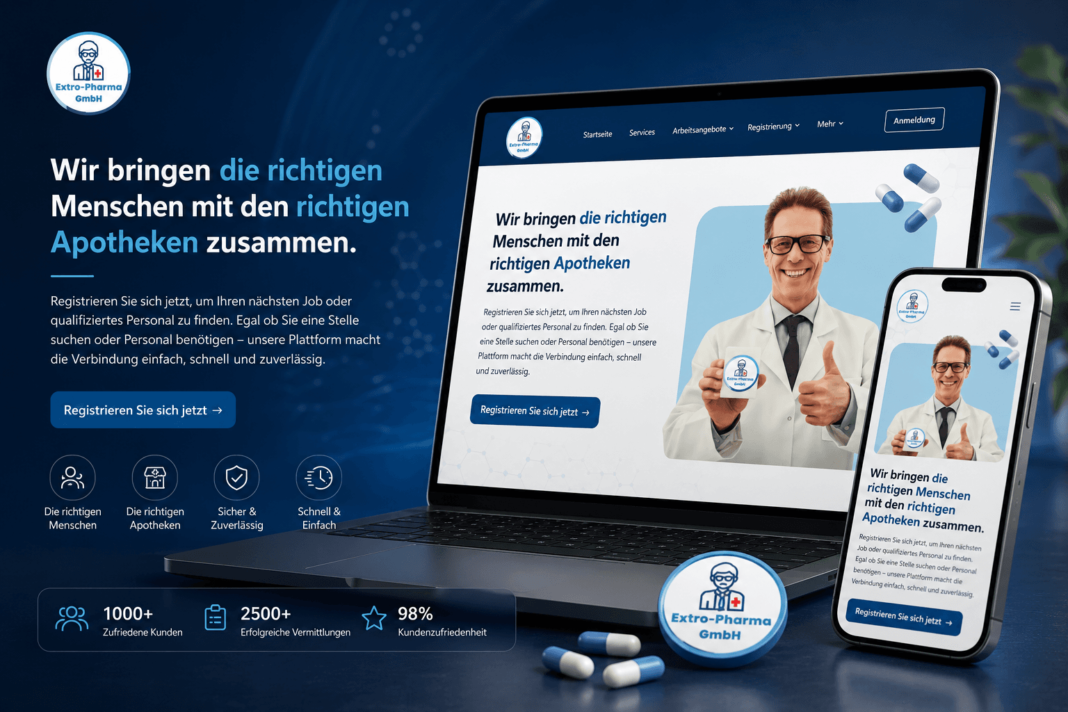 Extra Pharma - Healthcare Staffing Platform