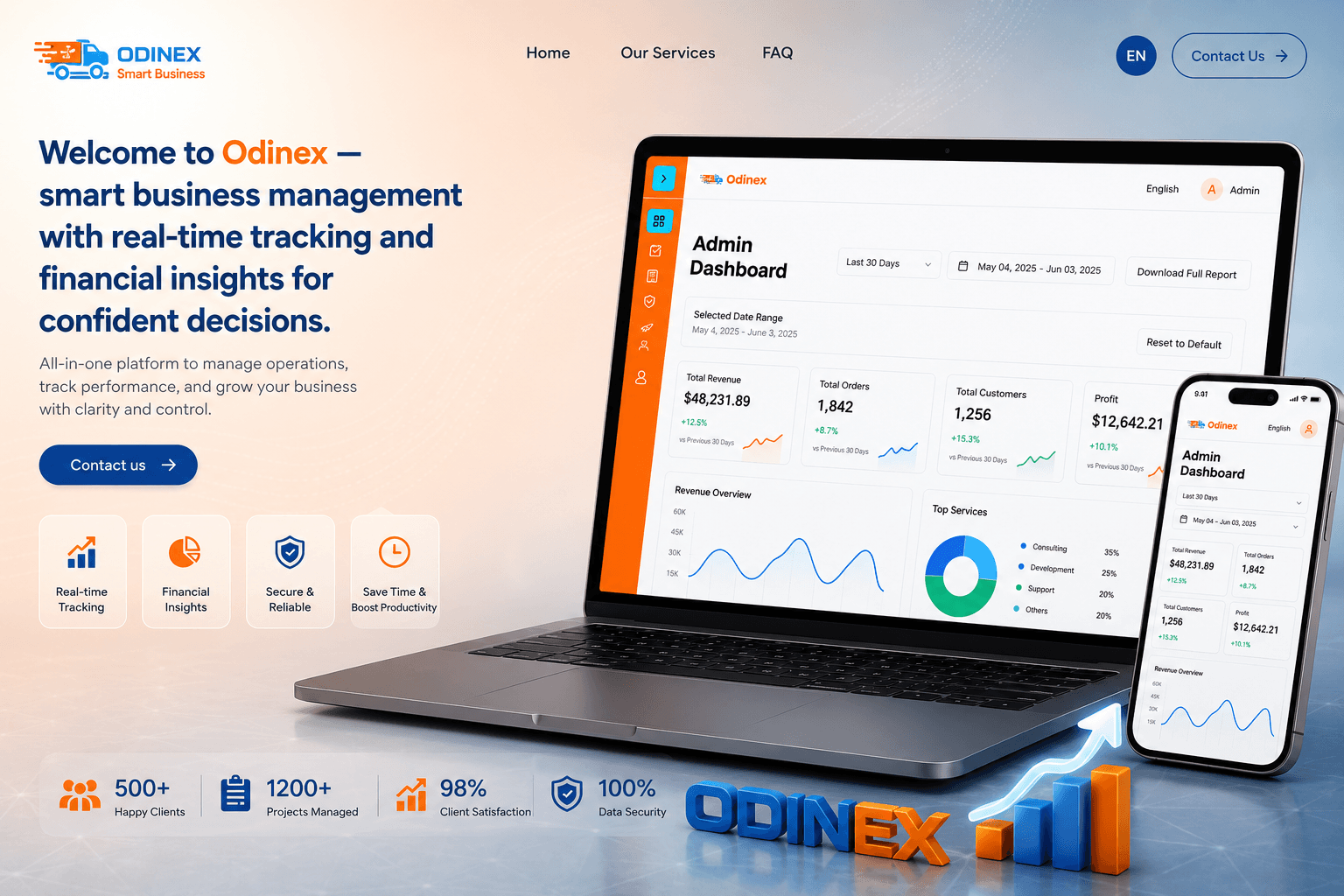 Odinex ERP & Logistics Platform